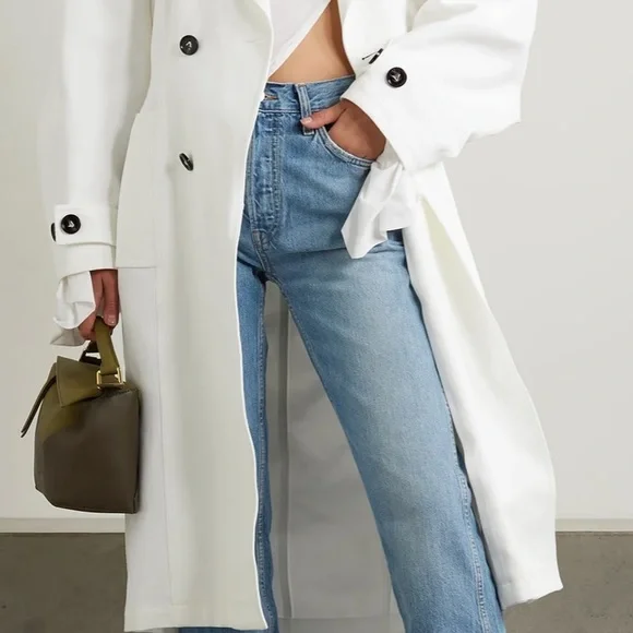 Re/Done Light Blue faded 90 loose fitted Straight Leg redone lux Jeans NEW Sz 27 - Picture 12 of 14